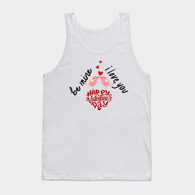 Happy Valentine's Day Tank Top by ahlama87